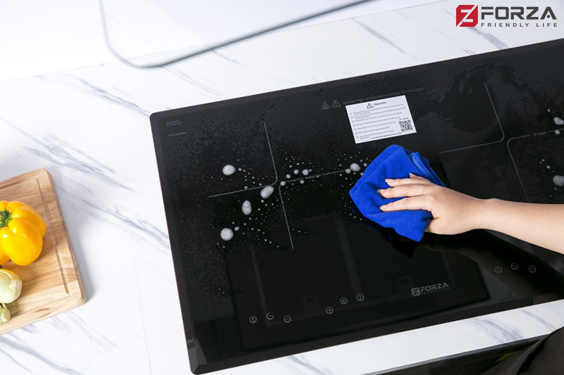 vệ sinh bếp sau khi nấu