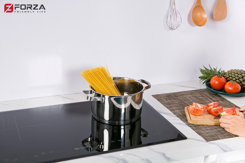 Bề mặt của bếp từ thông thường không đủ khả năng nướng thực phẩm hiệu quả