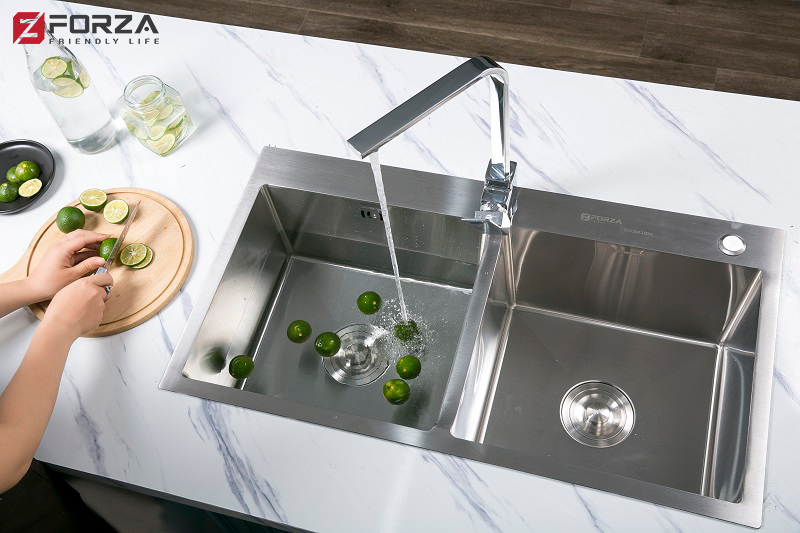 Chậu Rửa Inox Handmade FZ-304 CC