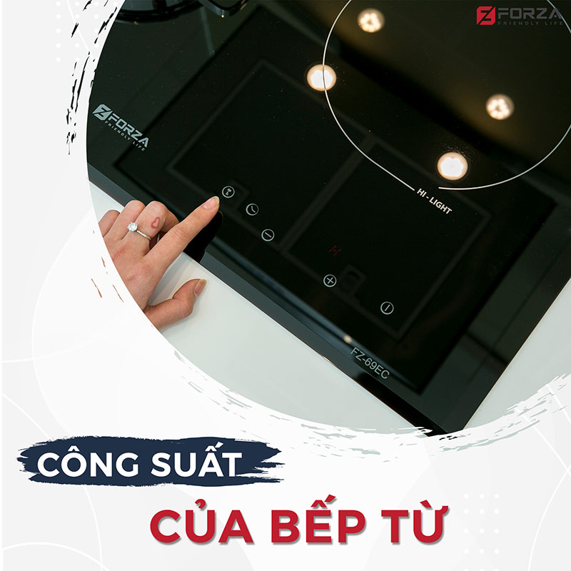 chọn mức công suất thích hợp