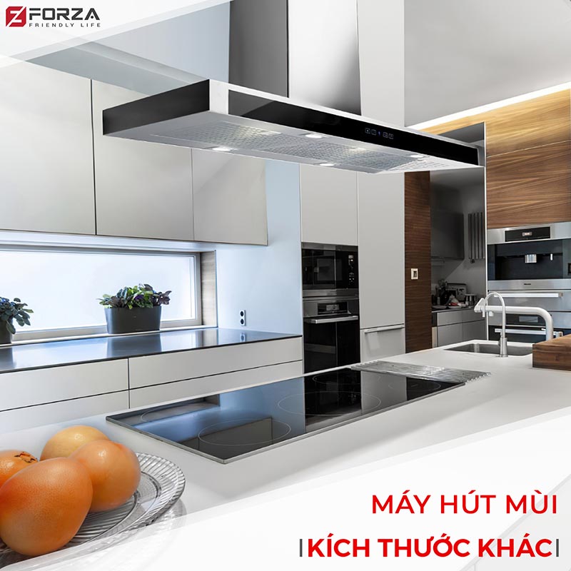 kích thước máy hút mùi