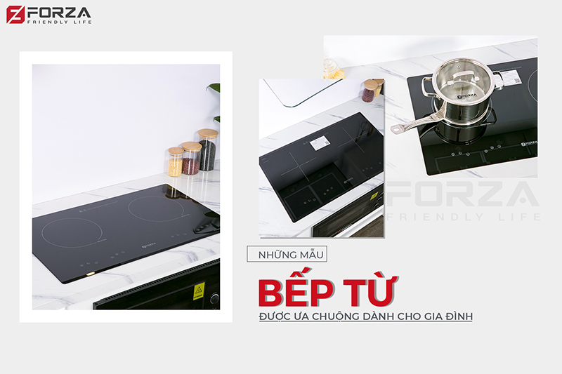 các mẫu bếp từ được ưa chuộng hiện nay