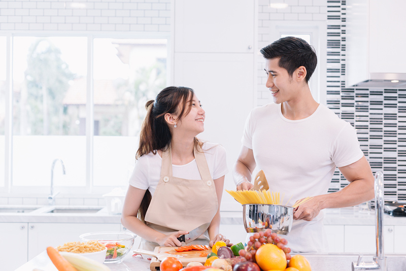 Cùng vào bếp và cùng dọn dẹp gian bếp gọn gàng