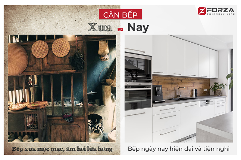 Căn bếp chứa đựng tình yêu thương gia đình