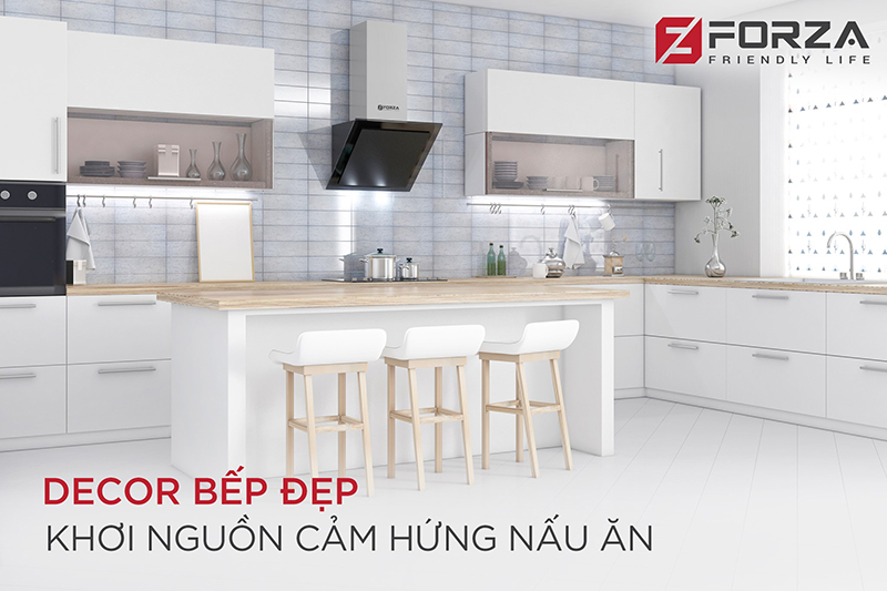 Căn bếp cũng là không gian xứng đáng được đầu tư
