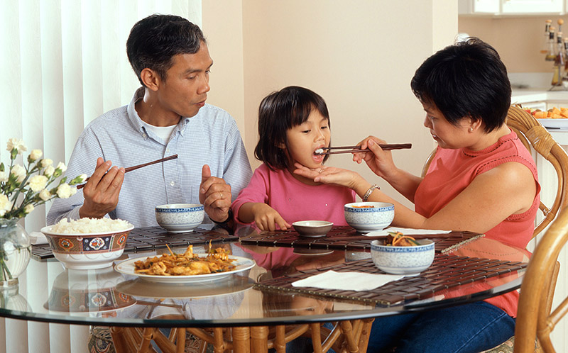 bữa cơm gia đình