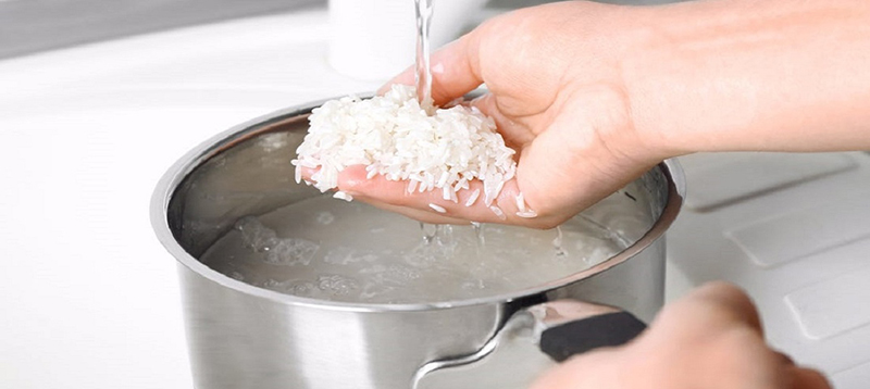 mẹo nấu cơm không bị nhão